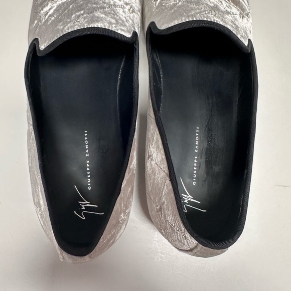 Giuseppe Zanotti Suede Men’s Dress loafers with signature embellishments main image 6